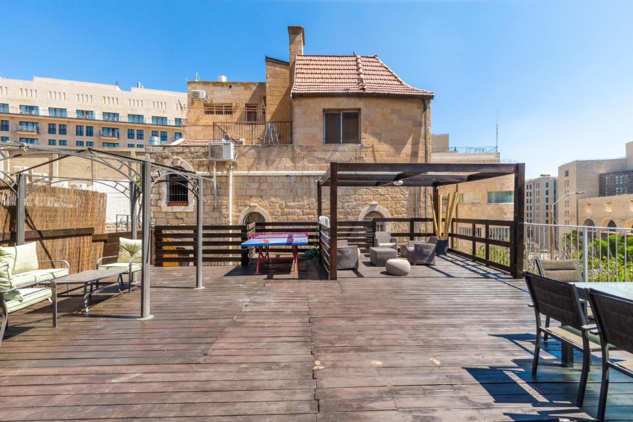 Private House 5 Bdr In Mamilla Up To 12 People ! Villa Kudüs Dış mekan fotoğraf